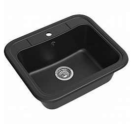 Мойка кухонная Ewigstein Antik 60 60 см антрацит