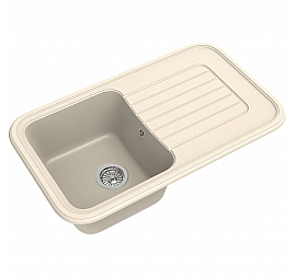 Мойка кухонная Ewigstein Antik 60F 86 см крем