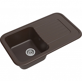 Мойка кухонная Ewigstein Antik 60F 86 см шоколад