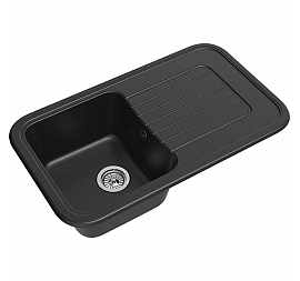 Мойка кухонная Ewigstein Antik 60F 86 см антрацит