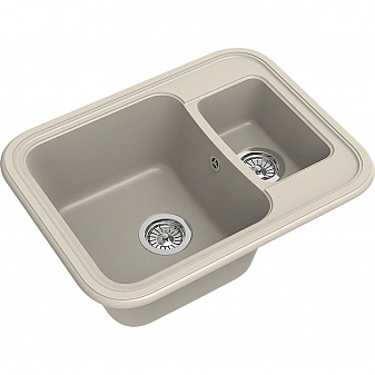 Мойка кухонная Ewigstein Antik 60K 66 см бежевый