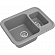 Мойка кухонная Ewigstein Antik 60K 66 см серый металлик
