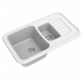 Мойка кухонная Ewigstein Antik 60KF 86 см иней