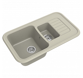 Мойка кухонная Ewigstein Antik 60KF 86 см топаз