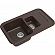 Мойка кухонная Ewigstein Antik 60KF 86 см шоколад