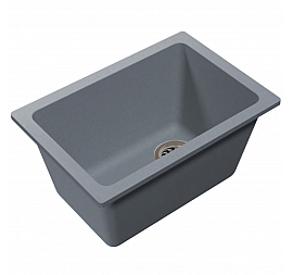 Мойка кухонная Ewigstein Antik 2540 31 см серый металлик