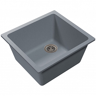 Мойка кухонная Ewigstein Antik 3540 42 см серый металлик