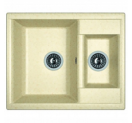 Мойка кухонная Dr. Gans Астра 620К 62 см латте