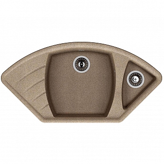 Мойка кухонная Dr. Gans Габи 102 см терра