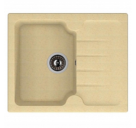 Мойка кухонная Dr. Gans Лора 620 62 см дюна