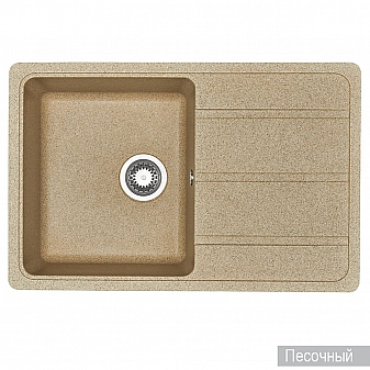 Мойка кухонная Акватон Аманда 1A712832AD220 78 см песочный