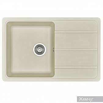 Мойка кухонная Акватон Аманда 1A712832AD240 78 см жемчуг
