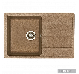 Мойка кухонная Акватон Аманда 1A712832AD270 78 см терракот