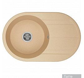 Мойка кухонная Акватон Амира 1A712932AI260 78 см латте