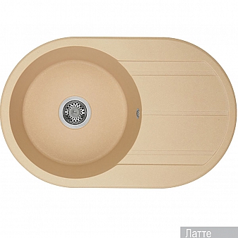 Мойка кухонная Акватон Амира 1A712932AI260 78 см латте