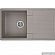 Мойка кухонная Акватон Верона 1A710032VR250 86 см серый шелк