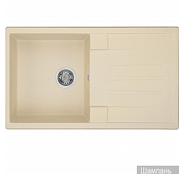 Мойка кухонная Акватон Верона 1A710032VR290 86 см шампань