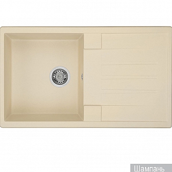 Мойка кухонная Акватон Верона 1A710032VR290 86 см шампань
