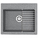 Мойка кухонная Акватон Делия 60 1A715232LD230 60 см серый