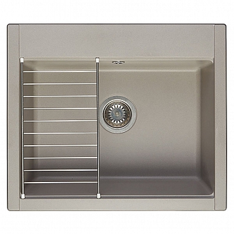 Мойка кухонная Акватон Делия 60 1A715232LD250 60 см серый шелк