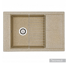 Мойка кухонная Акватон Делия 78 1A715132DE220 78 см песочный