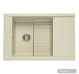 Мойка кухонная Акватон Делия 78 1A715132DE240 78 см жемчуг