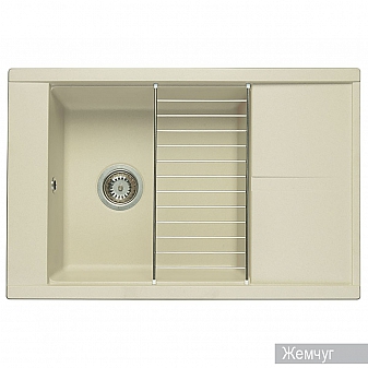 Мойка кухонная Акватон Делия 78 1A715132DE240 78 см жемчуг