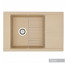 Мойка кухонная Акватон Делия 78 1A715132DE260 78 см латте