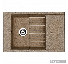 Мойка кухонная Акватон Делия 78 1A715132DE270 78 см терракот