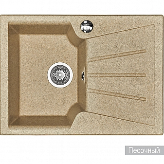 Мойка кухонная Акватон Монца 1A716032MC220 68 см песочный