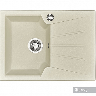 Мойка кухонная Акватон Монца 1A716032MC240 68 см жемчуг