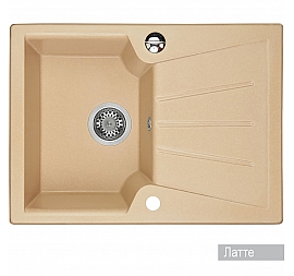 Мойка кухонная Акватон Монца 1A716032MC260 68 см латте