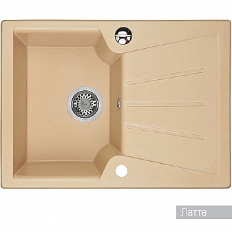Мойка кухонная Акватон Монца 1A716032MC260 68 см латте
