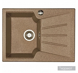 Мойка кухонная Акватон Монца 1A716032MC270 68 см терракот