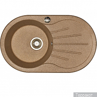 Мойка кухонная Акватон Паола 1A714032PA270 80 см терракот