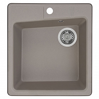 Мойка кухонная Акватон Парма 1A713032PM250 47 см серый шелк