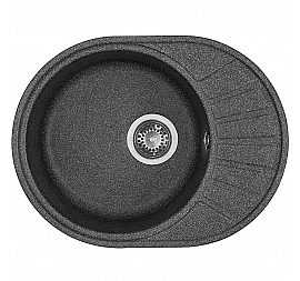 Мойка кухонная Акватон Чезана 1A711232CS210 57 см графит