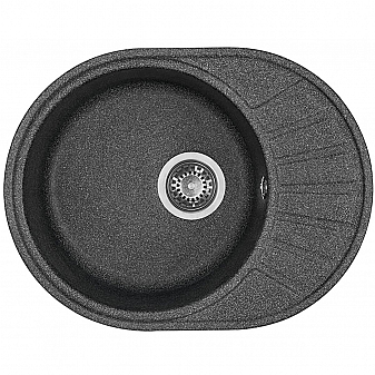 Мойка кухонная Акватон Чезана 1A711232CS210 57 см графит