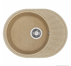 Мойка кухонная Акватон Чезана 1A711232CS220 57 см песочный