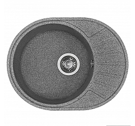 Мойка кухонная Акватон Чезана 1A711232CS230 57 см серый