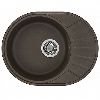 Мойка кухонная Акватон Чезана 1A711232CS280 57 см кофе