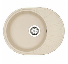 Мойка кухонная Акватон Чезана 1A711232CS290 57 см шампань