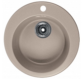 Мойка кухонная Rossinka RS47R-Beige 47 см бежевая