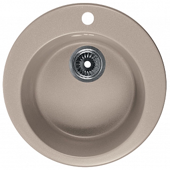 Мойка кухонная Rossinka RS47R-Beige 47 см бежевая