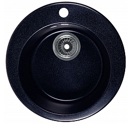 Мойка кухонная Rossinka RS47R-Black 47 см черная