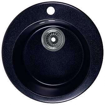 Мойка кухонная Rossinka RS47R-Black 47 см черная