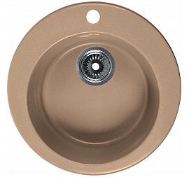 Мойка кухонная Rossinka RS47R-Sand 47 см песочная