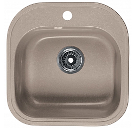 Мойка кухонная Rossinka RS48-49S-Beige 48 см бежевая