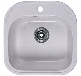 Мойка кухонная Rossinka RS48-49S-White 48 см белая