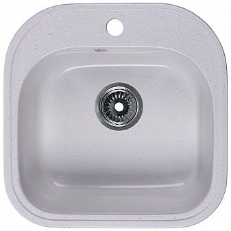 Мойка кухонная Rossinka RS48-49S-White 48 см белая
